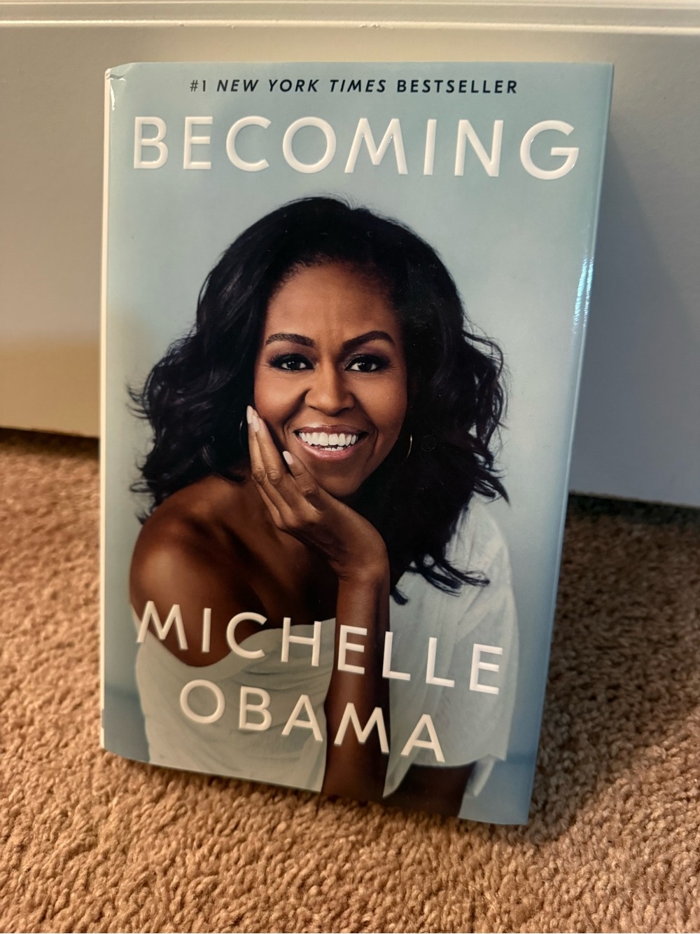 Becoming Hardcover Book - Light Blue Cover